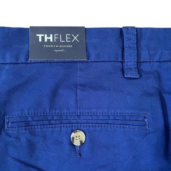 Tommy Hilfiger Men's TH Flex Pants Navy Size 31x32 Casual Career Wear New - Picture 5 of 5
